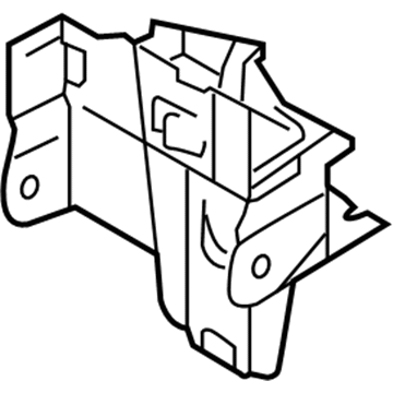 Audi 4L1-907-324 Control Module Bracket Audi 4L1-907-324 Control Module Bracket