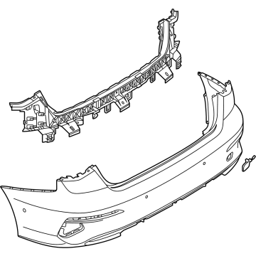 Audi S3 Bumper - 8Y5-807-067-E-GRU