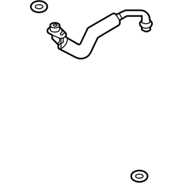 Audi SQ7 Coolant Reservoir Hose - 0P2-145-909-A