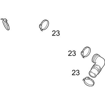 Audi 8T0-129-599 Intake Pipe