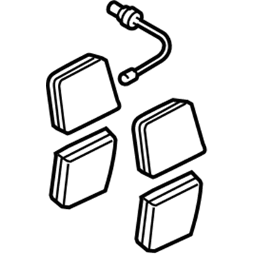 Audi R8 Brake Pads - 420-698-151-G