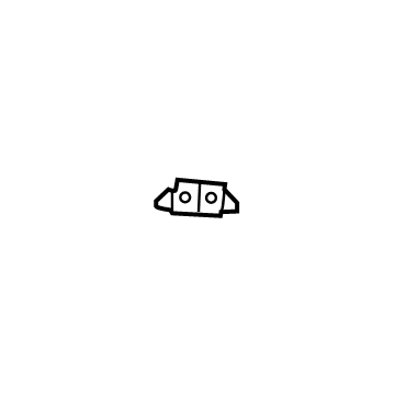 80A-955-159-A Audi Cap Bracket Illustration 1 of 1