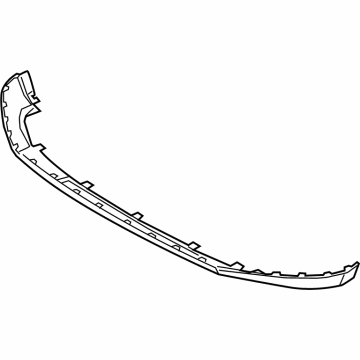 Audi 80A-807-061-B-GRU Spoiler 80A-807-061-B-GRU Audi Spoiler Illustration 1 of 1