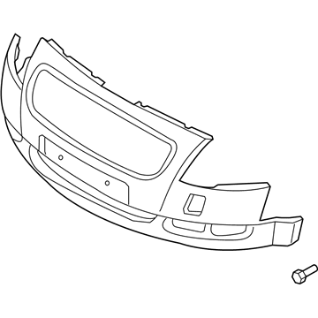 Audi TT Bumper Cover - 8N0-807-101-AD-GRU