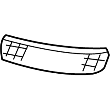 Audi TT Grille - 8N0-807-682-A-3FZ