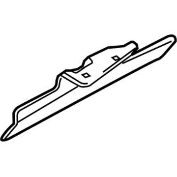 Audi 000-864-663 Filler Plate 000-864-663 Audi Filler Plate Illustration 1 of 1