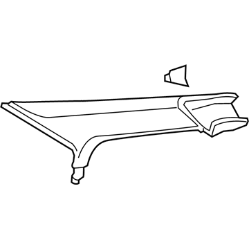 Audi 8S7-867-233-24A Windshield Pillar Trim Audi 8S7-867-233-24A Windshield Pillar Trim