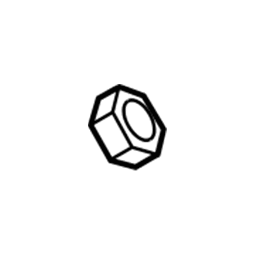 Audi N-022-146-4 Nut N-022-146-4 Audi Nut Illustration 1 of 1