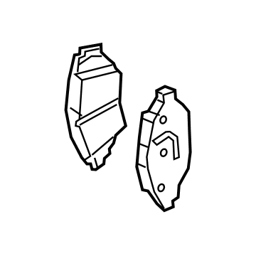 Audi Q3 Brake Pads - 3Q0-698-151-K