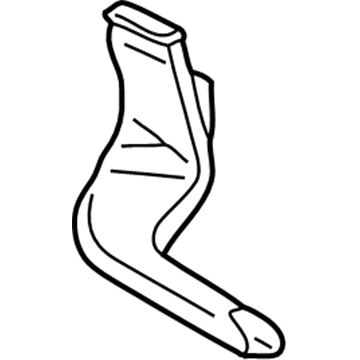 Audi Allroad Quattro Air Duct - 4B0-819-801-A