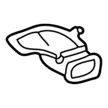Audi Allroad Quattro Air Duct - 4B1-819-656