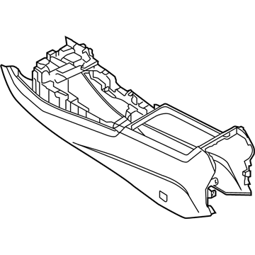 Audi SQ5 Sportback Center Console - 80B-863-241-A-BA4