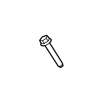 Audi N-106-620-01 Mount Bracket Bolt N-106-620-01 Audi Mount Bracket Bolt Illustration 1 of 1