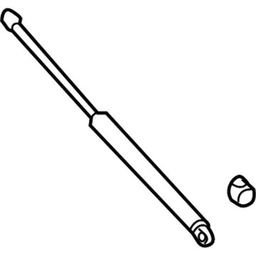 Audi S7 Liftgate Lift Support - 4G8-827-665-B