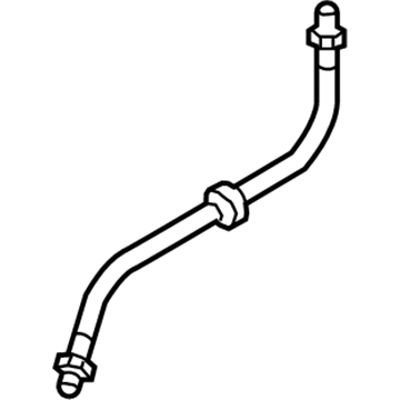 Audi Brake Booster Vacuum Hose - 4G0-611-775-B