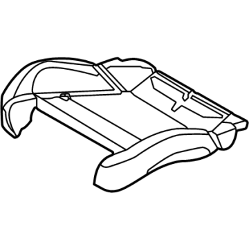 Audi e-tron GT Seat Cushion - 4J3-898-028-D