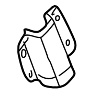 8D9-867-737-A Audi Mount Bracket Illustration 1 of 1