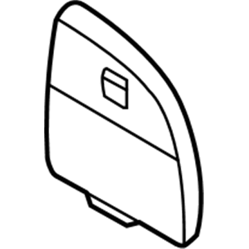 Audi 8E9-863-990-3BX Compartment Door Audi 8E9-863-990-3BX Compartment Door