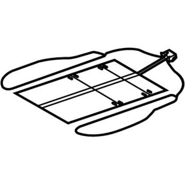 Audi 4L0-963-555-J Seat Cushion Heater Audi 4L0-963-555-J Seat Cushion Heater