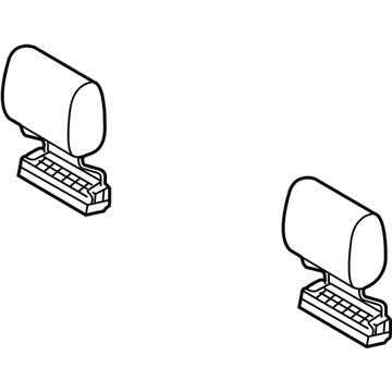 Audi 4L0-883-901-L98 Headrest, Outer Audi 4L0-883-901-L98 Headrest, Outer