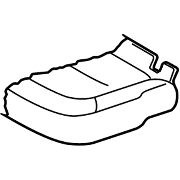 Audi Q7 Seat Cushion - 4L0-883-376-A