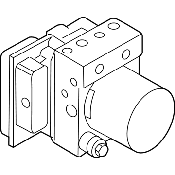 Audi A4 ABS Pump And Motor Assembly - 8E0-614-517-BG