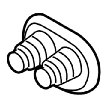 8K0-819-699-A Audi Grommet Illustration 1 of 1