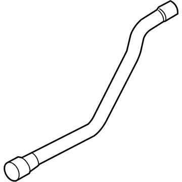 Audi 8K1-819-373-AF Outlet Hose 8K1-819-373-AF Audi Outlet Hose Illustration 1 of 1