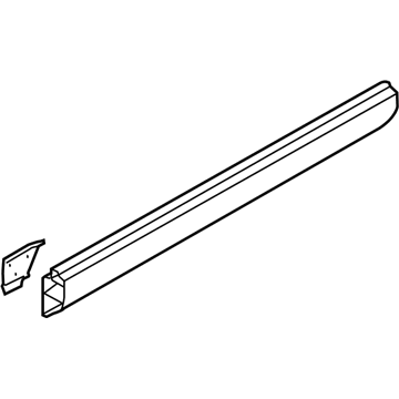 Audi S8 Frame Rail - 4E0-809-242