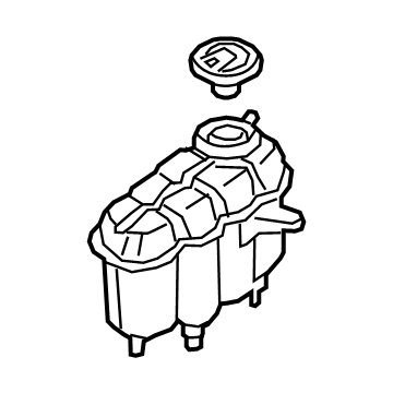 Audi Coolant Reservoir - 8W0-121-405-K