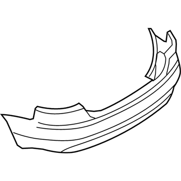 Audi S4 Bumper Cover - 8H0-807-303-A-GRU