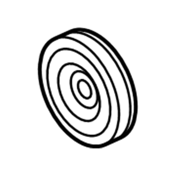 Audi A8 Quattro Crankshaft Pulley - 07C-105-243-Q