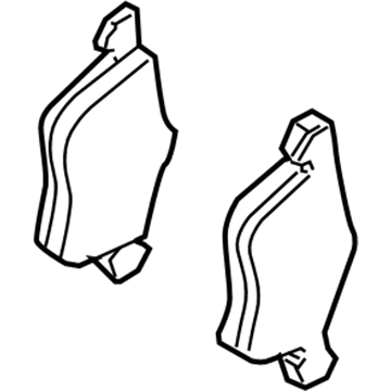 Audi S6 Brake Pads - 4E0-698-151-Q