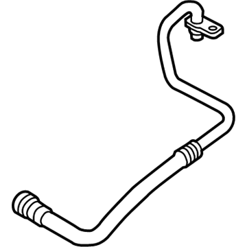 Audi A6 Transmission Oil Cooler Hose - 4G0-317-818-T