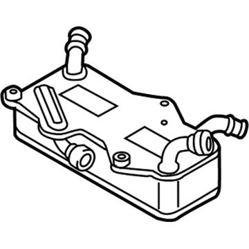 Audi A6 Transmission Oil Cooler - 4G0-317-021-AG