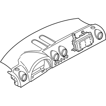 Audi TT Instrument Cluster - 8N1-857-003-A-24A