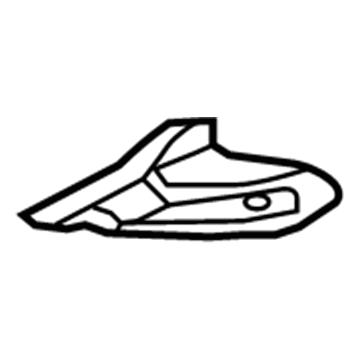 Audi 5Q7-804-127-A Front Bracket 5Q7-804-127-A Audi Front Bracket Illustration 1 of 1