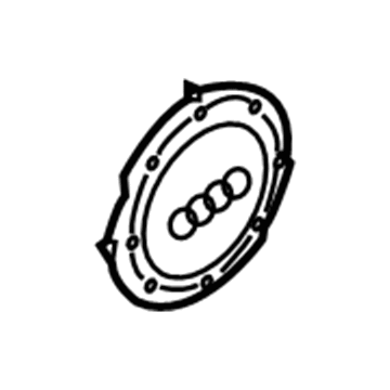 Audi A6 Quattro Wheel Cover - 8D0-601-165-K-7ZJ