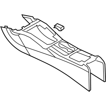 Audi Center Console - 8K0-863-244-E-BD6