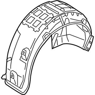 Audi S6 Wheelhouse - 4G0-810-171-B