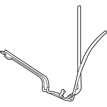 Audi 4B0-422-885-R Power Steering Cooler Tube Audi 4B0-422-885-R Power Steering Cooler Tube