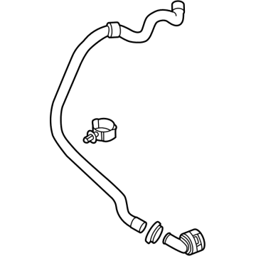 Audi A3 Quattro Radiator Hose - 5Q0-122-051-EJ