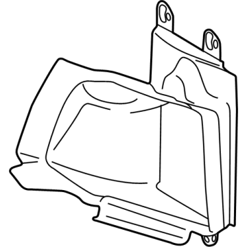 Audi 8S0-121-673-E Outer Duct Audi 8S0-121-673-E Outer Duct