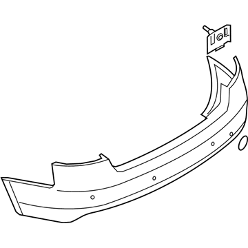 Audi A5 Bumper Cover - 8T0-807-303-A-GRU