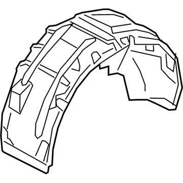 Audi TT Quattro Wheelhouse - 8S0-810-172-B