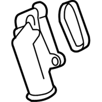 Audi S6 Water Hose - 079-121-127-E