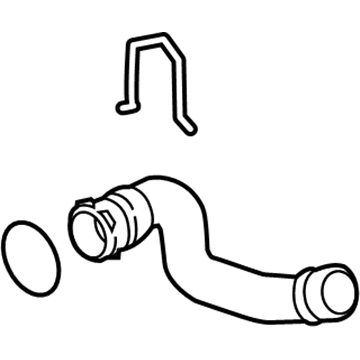 Audi S7 Water Hose - 4G0-122-101-P