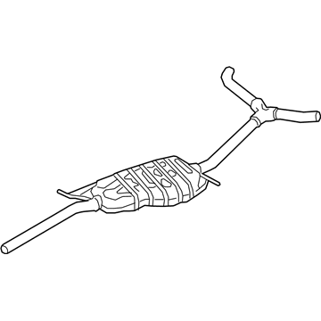 Audi A4 allroad Exhaust Pipe - 8W9-253-409-M