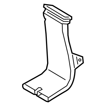 Audi S8 Air Duct - 4N0-819-805-B