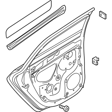 Audi 8V4-833-051-C Door Shell Audi 8V4-833-051-C Door Shell